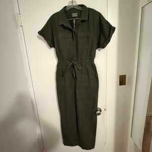 Universal Thread Dark Green Utility Jumpsuit